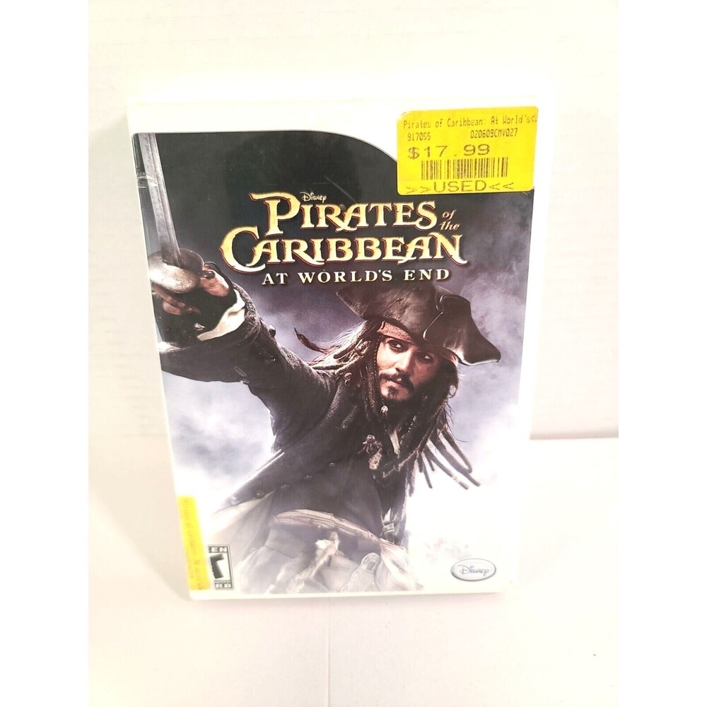 Pirates of the Caribbean: At World's End (Nintendo Wii, 2007) Complete